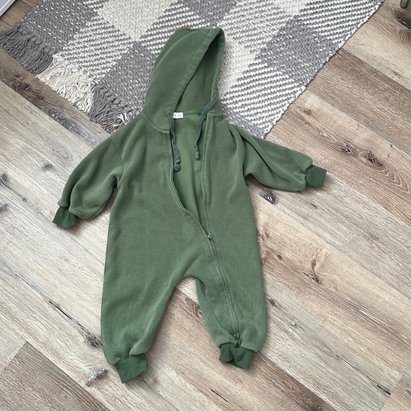 Axel and Rose Two-Way Zip-Up Hooded Jumpsuit, 2T - Unisex - Picture 1 of 4